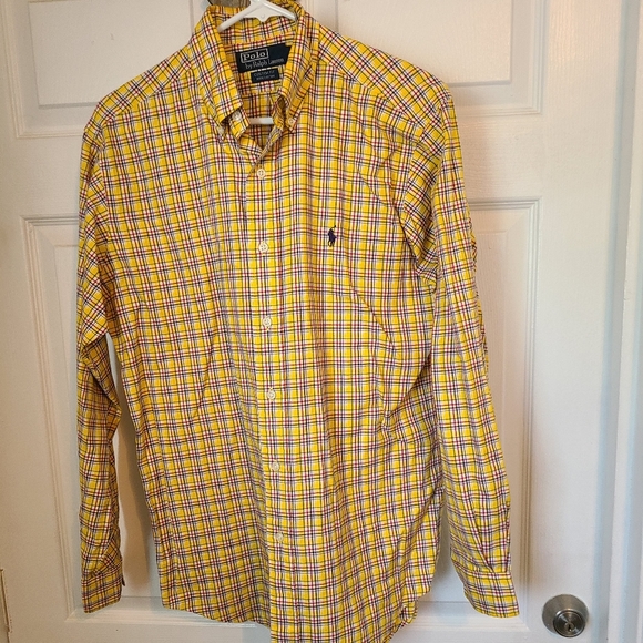 Polo By Ralph Lauren Men's Classic Long Sleeve Dress Shirt, Size: Small - Picture 1 of 8